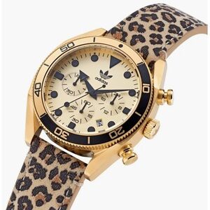 Edition Two Chronograph Leather Strap Watch, 42mm